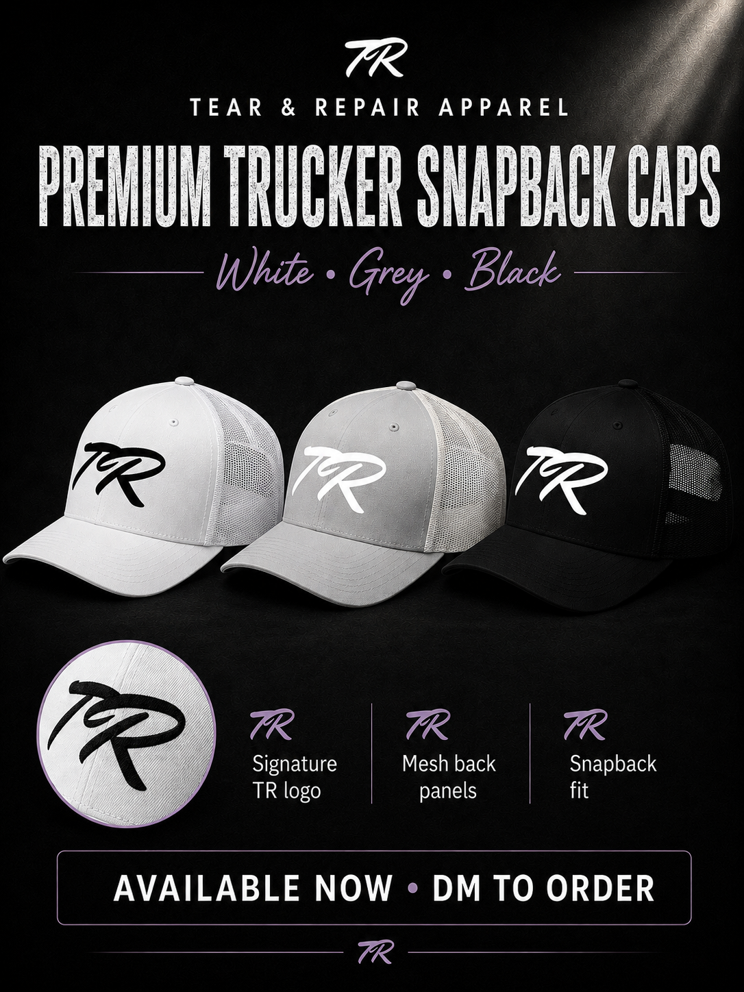 Premium Trucker SnapBack