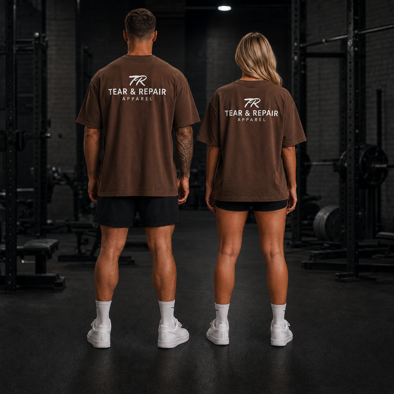 Signature Oversized T-Shirt - Chocolate Brown