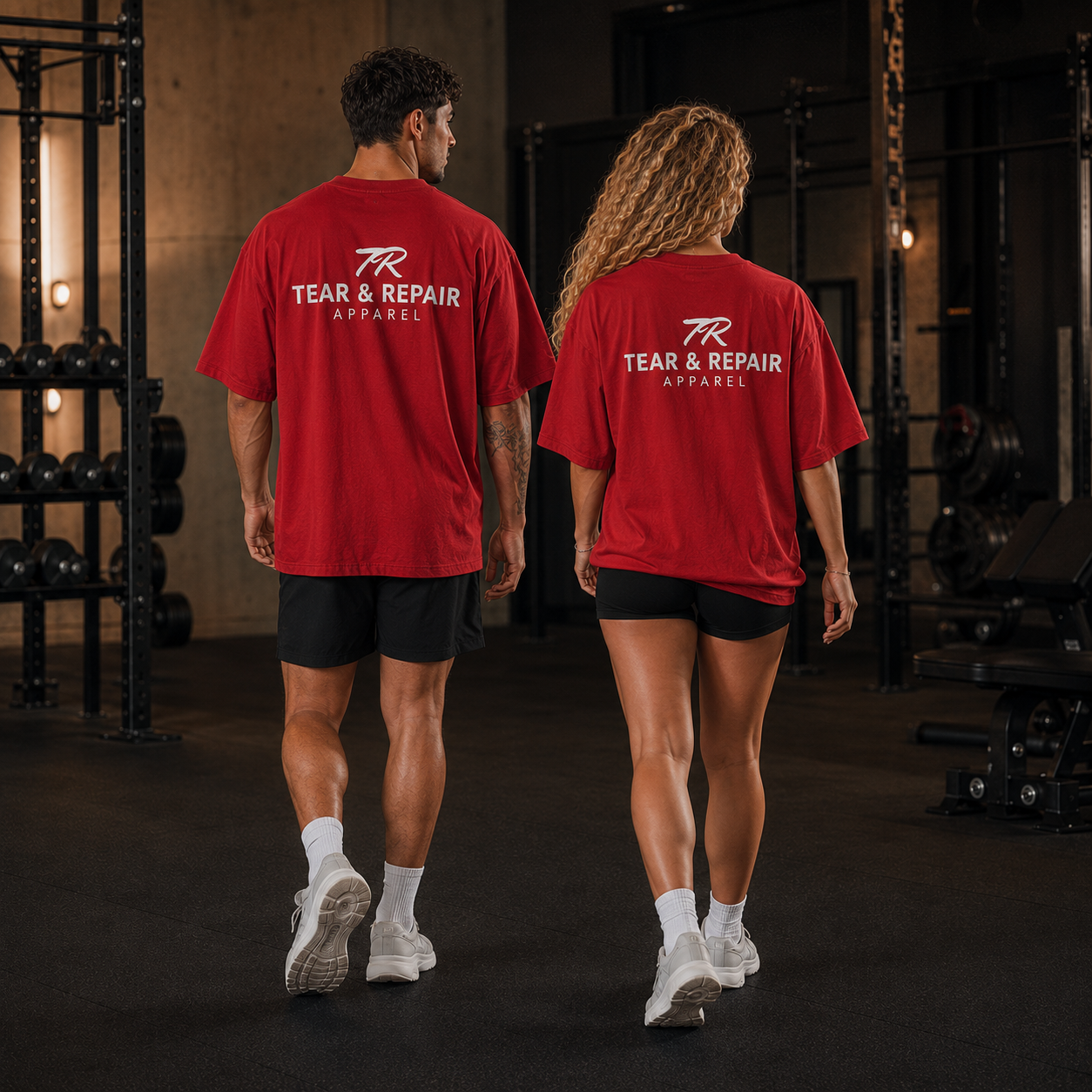 Signature Oversized T-Shirt - Red