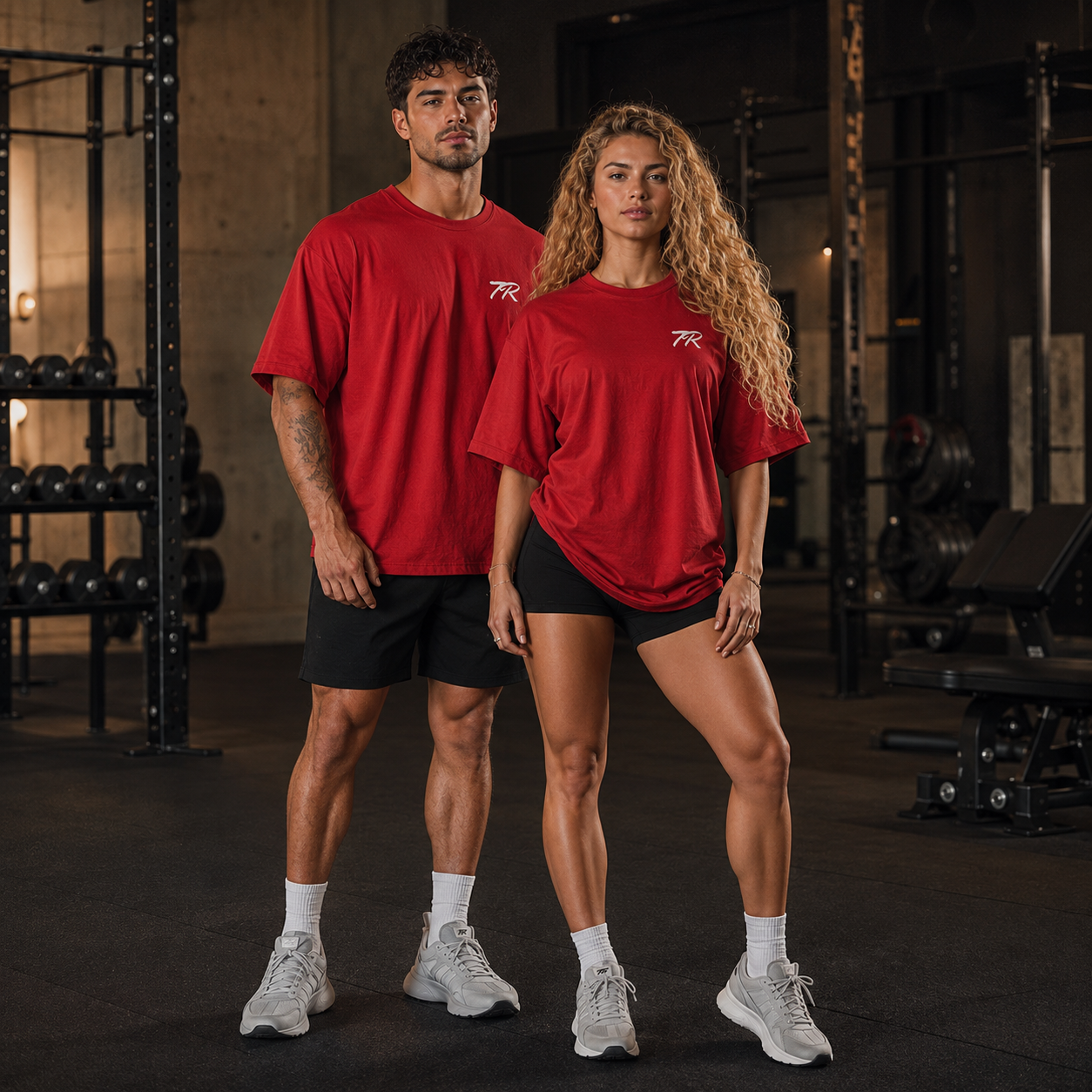 Signature Oversized T-Shirt - Red