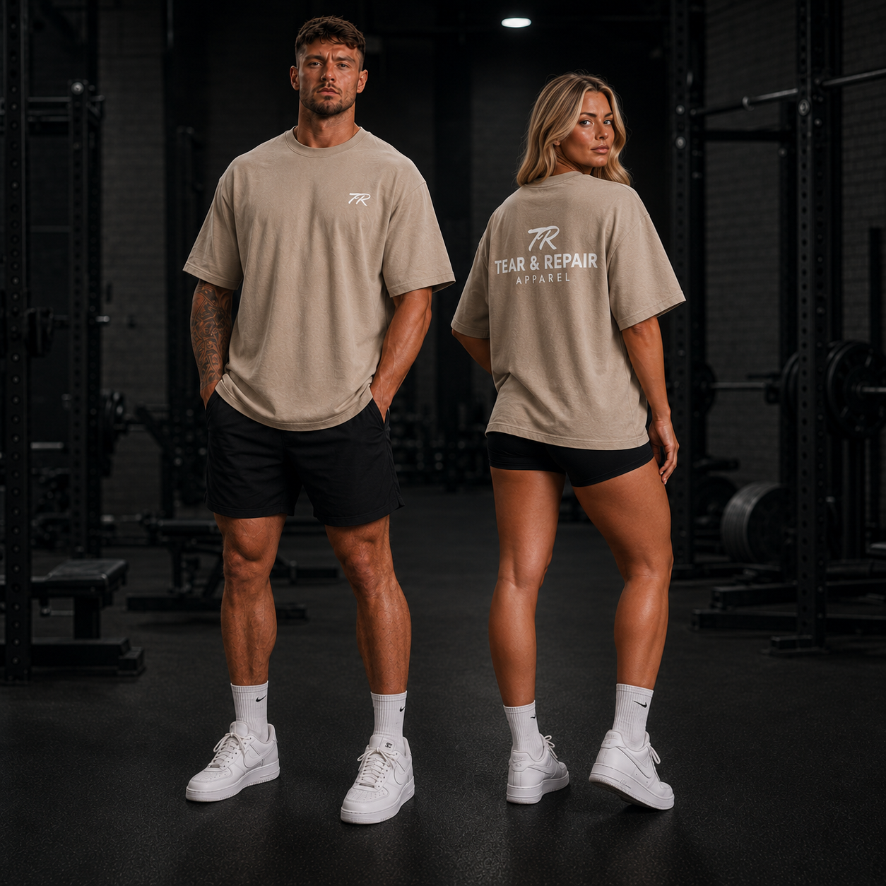 Signature Oversized T-Shirt - Khaki