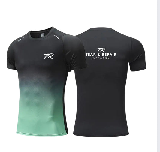 Colour Fade Short-Sleeve Baselayer