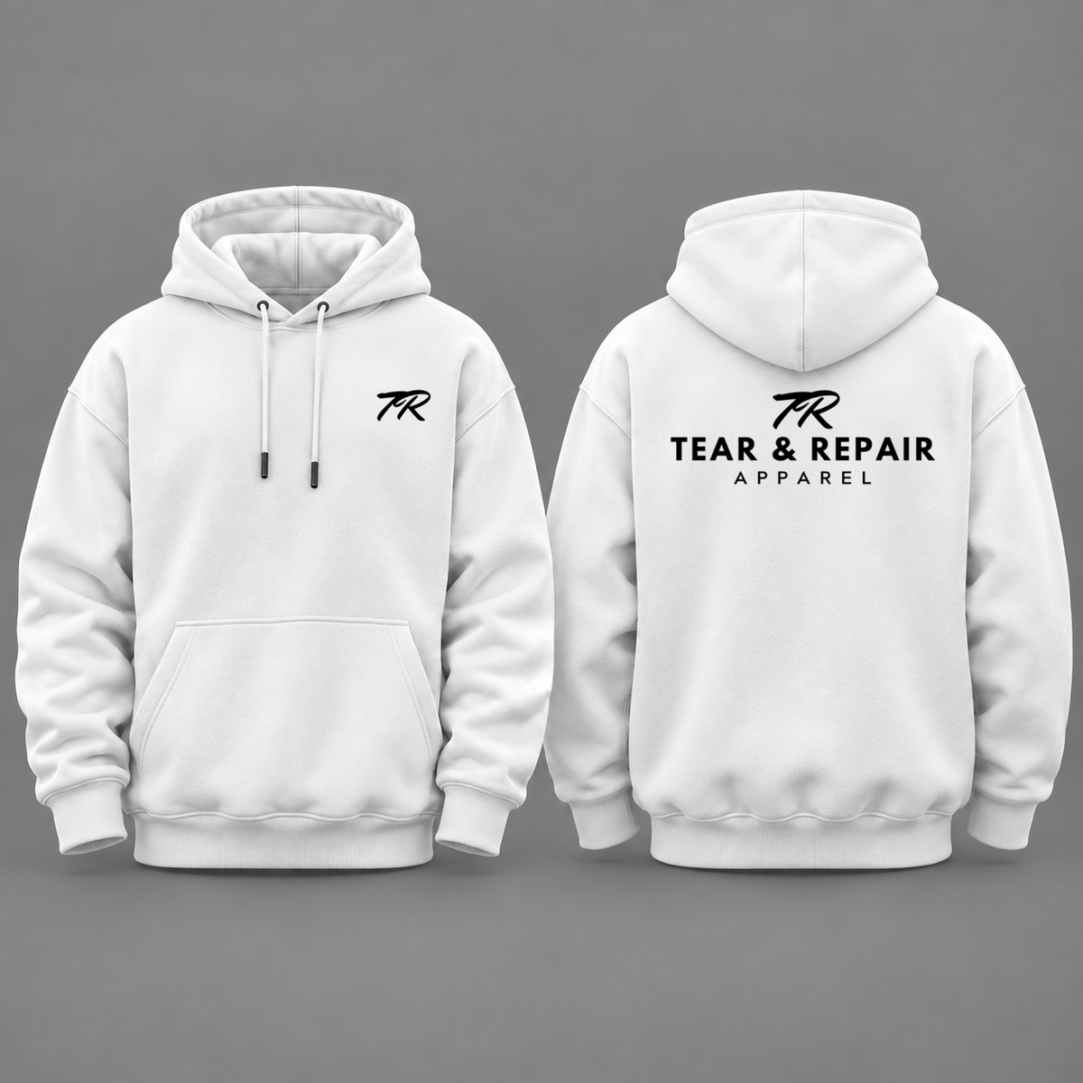 White Superior Hoodie