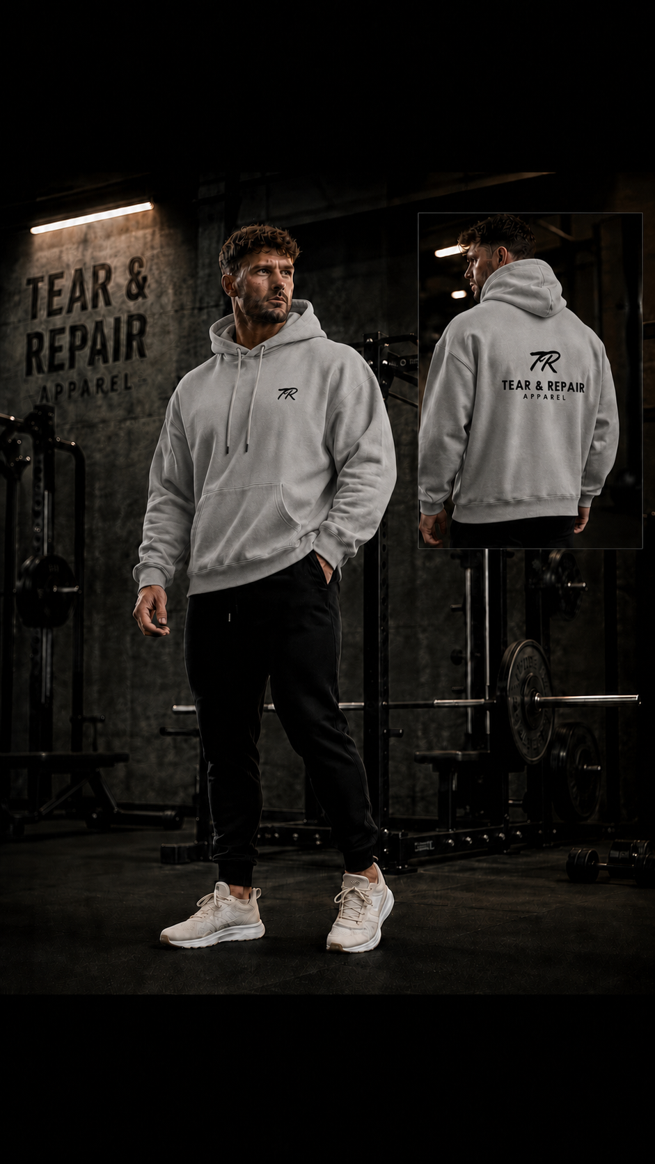 Light Grey Superior Hoodie