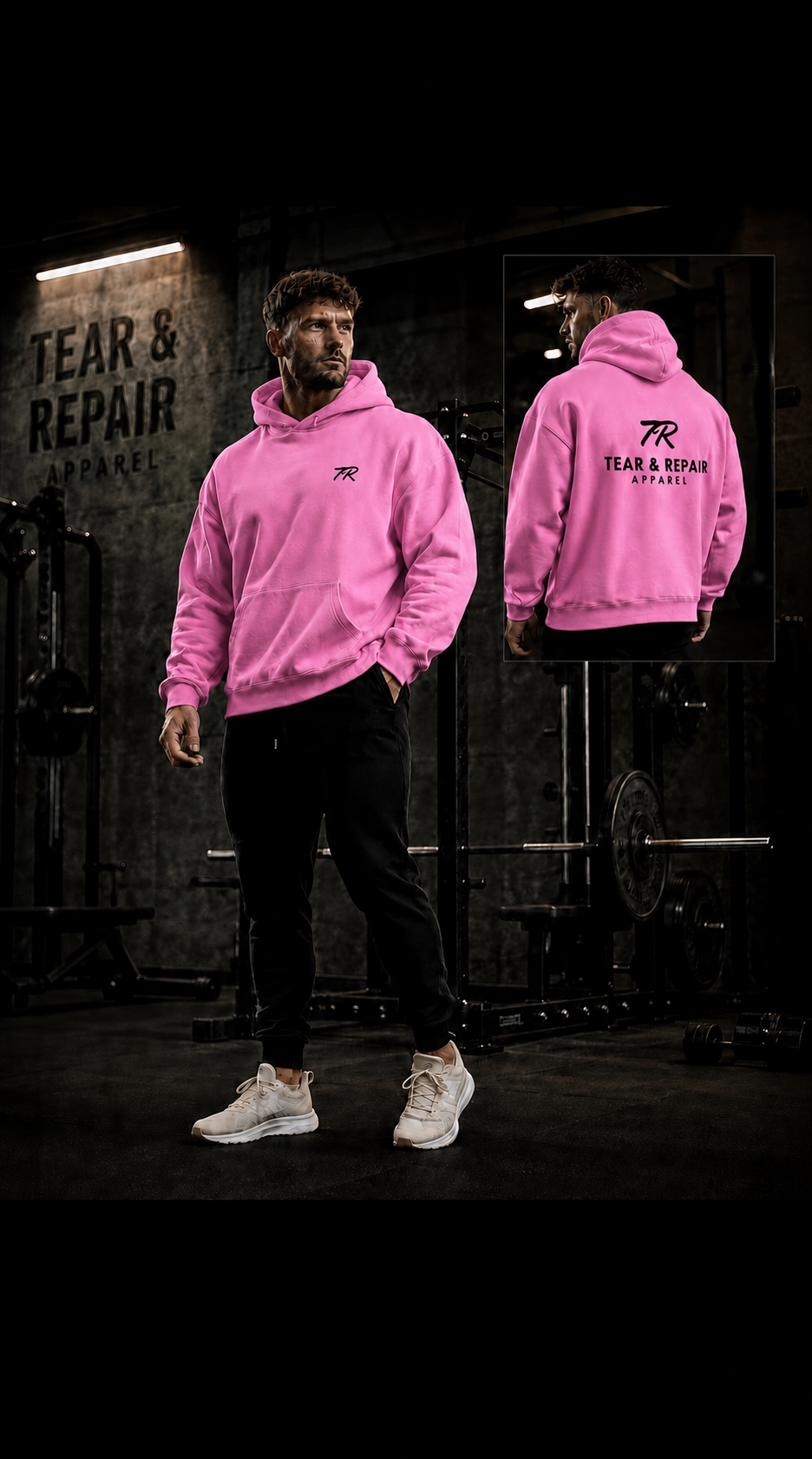 Pink Superior Hoodie