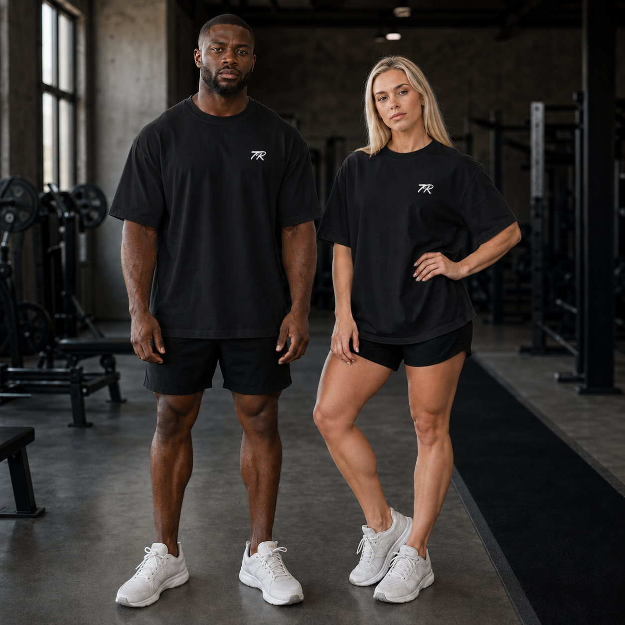 Signature Oversized T-Shirt - Black
