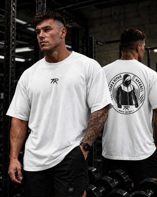 Silhouette Oversized T-Shirt - White